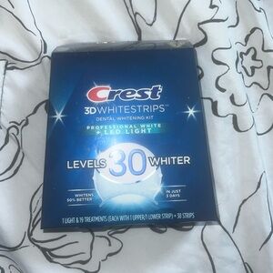Crest 3d white strips dental whiting kit